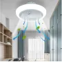 19\ LED Ceiling Fan Light Flush Mount Ceiling Fan Lamp Chandelier Remote Control