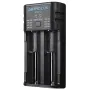 Astrolux® MC02 2 in1 USB Charging Mini Battery Charger Portable Mobile Phone Power Bank Current Optional Charger For 18650 21700 26650 Li-ion Battery