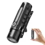 LED Mini Waterproof USB-C Rechargeable Flashlight with Clip & Magnetic Metal Conveniently Flashlight Suitable for Hiking Camping