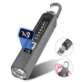 LED Compact Torch Power Display 1200LM Super Bright Flashlight 10 Light Modes Multi Light Source for Outdoor Fishing Emergency
