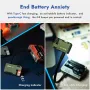 WUBEN G5 400 Lumens Rechargeable EDC LED Keychain Flashlight with RGB Light Dual Light Sources Mini LED Torch Portable Pocket Light EDC Survival Tools For Outdoor