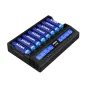 XTAR VC8 21700 18650 Intelligent Battery Charger Type-C Fast Charging Smart Charger LCD Display Li-ion IMR Ni-MH Ni-Cd AA AAA C 16340 26650 14500 18650 Flashlight Cells Charger