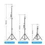 84*LEDs 1680LM 1.8m Height Adjustable LED Camping Light with Tripod 6500-7000K Brightness Stand Lantern Work Light For Camping Maintain Photography