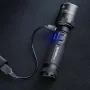 NEXTORCH P83 1300LM Strong Light Rechargeable LED Flashlight Red And Blue Glitter Outdoor Tactics Super Bright Portable Security Patrol Torch