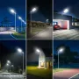 2PCS LED Solar Wall Light Motion Sensor with Remote Control, 3 Modes Flood Lamp