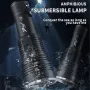 60W Cool White Dive Light Scuba Diving FlashTorch 1500 Lumens Super Bright IPX8 Waterproof Rechargeable LED Flashlights