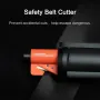 Xiaomi Mijia Multi-functional LED Flashlight Zoomable Ultra Bright Torch Window Breaker 3100mAh Lithium Battery 1000lm Strong Light Safety Belt Cutter Car Emergency Light