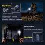 T615 500LM 180° Rotatable Multi-Function EDC LED Flashlight Wave Sensing Mini Headlamp Cap Clip Bike Light USB Charging EDC LED Torch