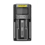 NITECORE UM2 LCD Display 5V/2A Lithium Battery Charger USB QC Smart Rapid Charger For AA AAA 18650 21700 26650