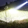 1000LM Super Bright Magnetic Flashlight USB Rechargeable Portable LED Work Lamp Multimode 18650 Waterproof Camping Tent Light