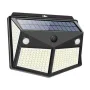 ARILUX 260LED Outdoor Solar Light IP65 Waterproof Motion Sensor Solar Light Garden Courtyard Passage Security Lighting Black
