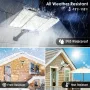560LED Powerful Outdoor Solar Lights Motion Sensor Waterproof Wall Lamp Remote Control Garden Street Light