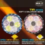 SKILHUNT ESKTE MiX-7 Gen 2 Multi-color High CRI 2000LM 18350 EDC LED Flashlight High Lumens Magnetic Charging Mini Torch Outdoor Bright Searlchlight