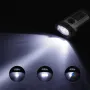 THORFIRE Hand Cranking Solar Powered Flashlight IPX6 Waterproof LED Flashlights Emergency Lights Dynamo Torch Ideal for Camping Outdoor Climbing Backpack Hiking