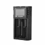 [US Direct] H2 Dual-Slot with LCD Screen Display Li-ion Battery Charger Intellegent Fast Charging for 18650 21700 26650 Rechargeable Batteries For Flashlight RC Toys Home Tools
