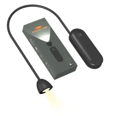 Bikight 3 in 1 Neck Light Foldable Reading Lamp LED Book Lights Rechargeable Night Light Flexible Flashlight For Bedroom Repair Learning