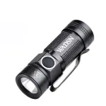 WADSN 400LM Tactical Flashlight Strobe Uitra-Light 22g Survival Safety Lamp With Hat Clip Power by 16340 Battery Camping Hunting Miniature Torch