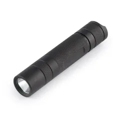 Konvwa S2 + ak 519A R9080 1240LM / Segondè CRI 12 Gwoup 18650 Flashlight ki ap dirije Torch Orange Peel reflete plak DTP Copper Plate