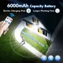 560LED Powerful Outdoor Solar Lights Motion Sensor Waterproof Wall Lamp Remote Control Garden Street Light