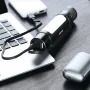 NEXTOOL Torcia elettrica 6 in 1 con allarme, zoom e doppia luce da 1000 lm, ricaricabile tramite USB-C, power bank mobile, luce da lavoro magnetica da campeggio