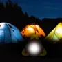 LED Triangle Warning Sign Night Light Warning Lamp Work Light Solar Powered Triangle Warning Sign Lamp With 4 Light Modes