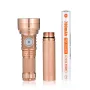 Lumintop GT NANO3.0 700LM 400M Copper Thrower Flashlight Mini LED Keychain Light With 10280 Lithium Battery USB Type C Rechargeable Mini Torch Camping Lantern Outdoor Light