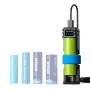 Pengisi Daya Baterai Satu Slot XTAR SC1 PLUS QC PD USB C 3A Pengisian Cepat Baterai NiMH 21700 26650 26800 18650 Power Bank 10W