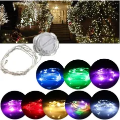 3M LED String Fairy Waterproof Petals Light Party Lamp Xmas Tree Wedding Decor 