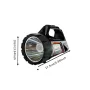 WARSUN DA03 Solar Rechargeable Energy Camp Flashlights ABS Portable Waterproof Torch Work Light Outdoor Hiking Camping Searchlight