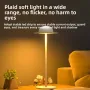 Elfeland Saturn Planet Style RGB Ambient Table Lamp Remote Control Music Sync USB Rechargeable Wine Bottle Decorative Mood Lighting for Home Gaming Room