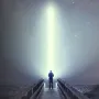 2PCS BIKIGHT P500 Double Light 500m Long Range Strong Flashlight with COB Sidelight USB Rechargeable Powerful Handheld Spotlight LED Searchlight
