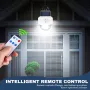 Solar Powered LED Wall Light Outdoor Security Lamp with Motion Sensor & Camera-Style Design Waterproof for Garden Patio & Yard Lighting