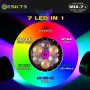 SKILHUNT ESKET MiX-7 Gen 2 Plus Multi-color High CRI 2000LM 18650 LED Flashlight Magnetic Charging Portable Outdoor Searching Torch