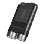 V3 Mini Keychain Flashlight Dual LED Head Type C Charging IP65 Waterproof 900LM Small Keyring Rechargeable Torch Light