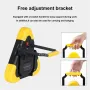 BIKIGHT Solar Emergency Triangular Roadside Warning Light USB Super Bright LED Work Lights for Car Repairing Camping Hiking Hunting