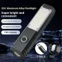 Portable Ultra-Bright Outdoor LED Flashlight with Built-in Lithium Battery USB Rechargeable Camping Tent Light With Magnet Emergency Car Repair Work Light
