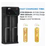[US Direct] I2 Dual-Slot USB Charging Li-ion Battery Charger Quick Charging For Flashlight RC Toys Home Tools Batteries
