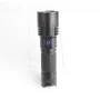 P50 LED Powerful Zoomable Flashlight USB Rechargeable Outdoor Camping Zoom Flash Light Super Bright Portable LED Torch Lamp