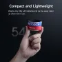 NEXTORCH UT21L Red Blue Flashing Warning Flap Bracelet All Round Warning Flashlight USB Rechargeable 5 Lighting Modes For Running Camping