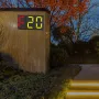 Solar DIY Digital Door Plate Light Led Wall Lamp Door Sign Light Outdoor Decorative Garden Villa