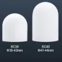 Silicone Elastic Flashlight Diffuser Lampshade Lamp Shade For Astrolux ST06 WP5 Suitable for a Diameter of 38mm/40mm Flashlight Cover Accessories