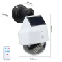 Solar Powered LED Wall Light Outdoor Security Lamp with Motion Sensor & Camera-Style Design Waterproof for Garden Patio & Yard Lighting