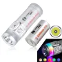 Lumintop Rainbow 2.0 LED+RGB Flashlight 3000LM 1000M 46950 32000mAh Battery USB-C Rechargeable Camping Flashlight