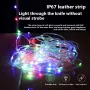 Multifunctional Tent-Shaped LED Lantern With Retractable 10m/15m String Lights Built-in XTE Spotlight Rechargeable Portable Camping & Emergency Light
