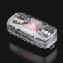 Nextorch UT41 LED EDC Police Flashlight Shoulder Warning Emergency Light with 6 Light Sources Type-C Rechargeable LED Signal Light Mini Torch