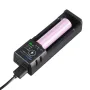 Astrolux® MC01 2 in1 USB Charging Mini Battery Charger Portable Mobile Phone Power Bank Current Optional Charger For 18650 21700 26650 14500 Li-ion Battery