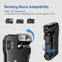 WUBEN G5 400 Lumens Rechargeable EDC LED Keychain Flashlight with RGB Light Dual Light Sources Mini LED Torch Portable Pocket Light EDC Survival Tools For Outdoor