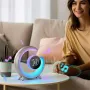 Colorful White Noise Dual Alarm Clock Wake-Up Night Light Touch RGB Bedside Colorful Atmosphere Light