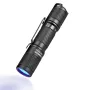 Lumintop Tool AA UV 2.0 Ultraviolet Flashlight UV Flashlight 2 Mode 365nn Wavelength Black Light Flashlight 14500 Battery Mini Camping UV Torch