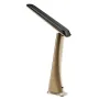 Portable Foldable Desk Lamp Wood Texture LED Table Lamp With Rechargeable Built-In 1800mah Battery LCD Display